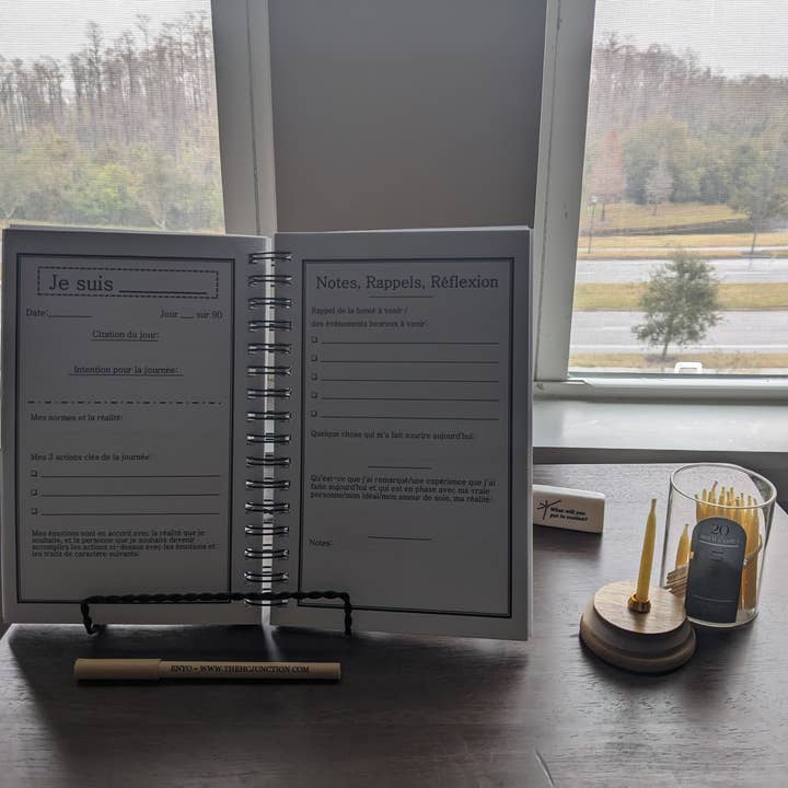 HCJunction and InHeritage Herbs - Wholesale Journal/Diary - 90day Journey Journal & Planner: Let Something Good Be Said7