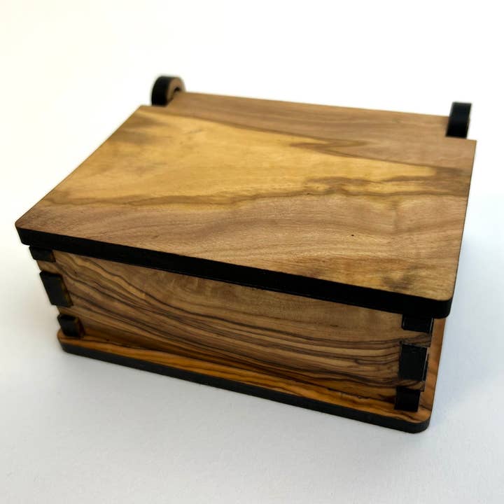 Natural OliveWood - Wholesale Board Game - Olive Wood Dominos Game1