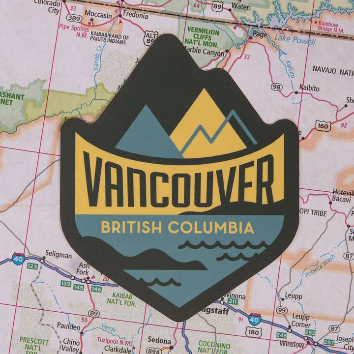 Autocolante Vancouver British por atacado de Vagabond Heart