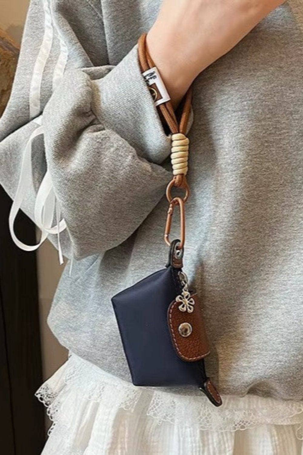 MiMi Wholesale - Wholesale Coin Purse - Women's - SF30103 Nylon Mini Coin Pouch/Bag Charm5