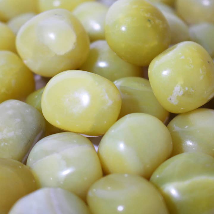 Stonebridge Imports - Wholesale Spiritual Stone/Crystal - Green Jade Tumbled Stones2