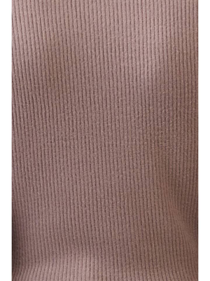 Final Touch – Engroshandel Strikket top - Dame – Børstet Ribbet Surplice Langærmet Top - NT315416