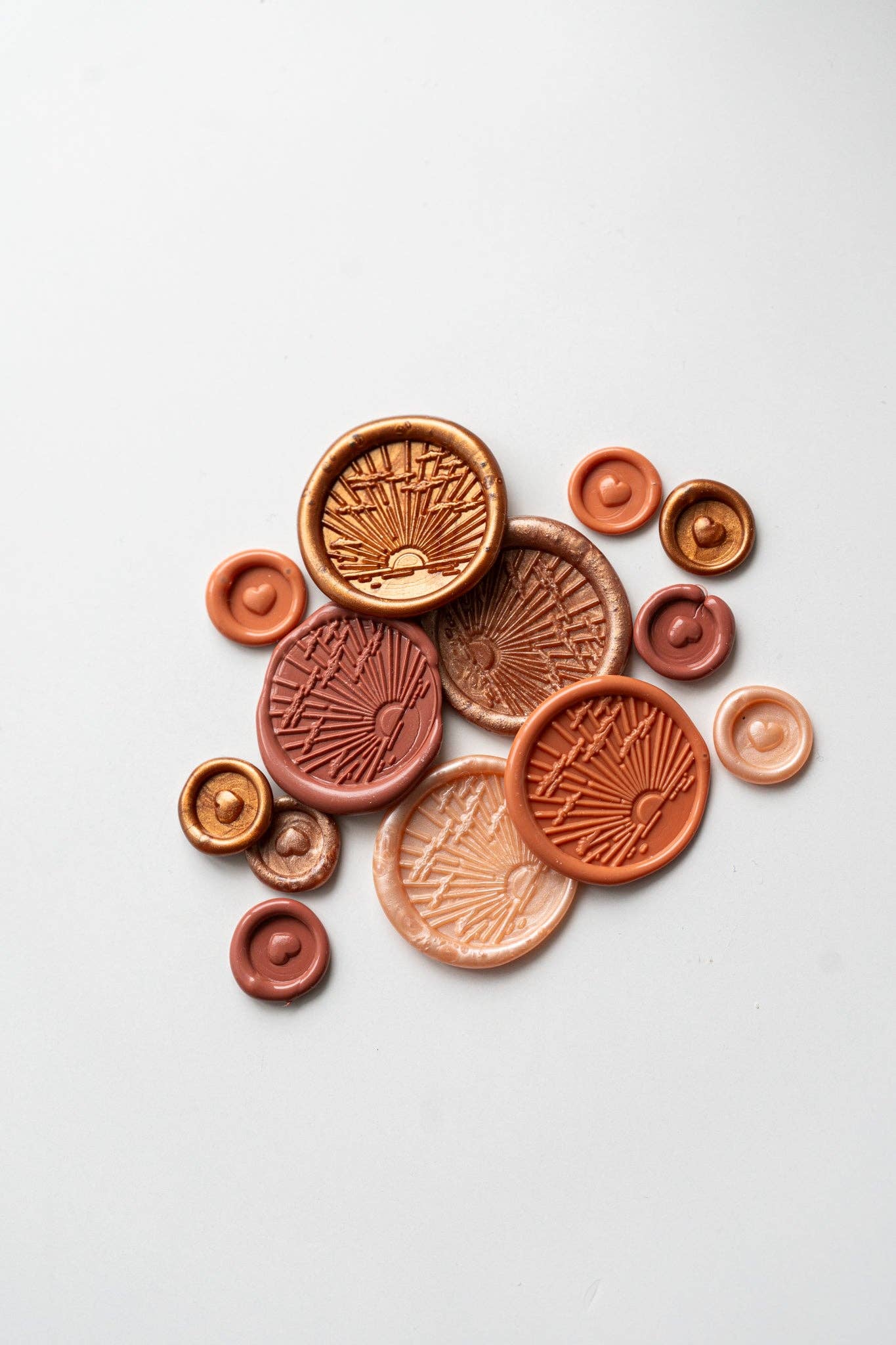 Written Word Calligraphy - Wholesale Sealing Wax - Golden Hour Sealing Wax (Box of 5 Sticks)1