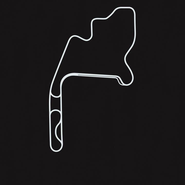 NOMO Design - Wholesale Art Print - Mid-Ohio Sports Car Course Screenprint