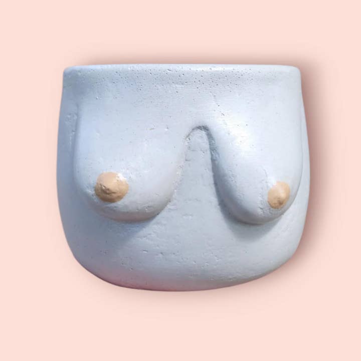 Fern and Folk - Wholesale Plant Pot - Boob Pot | Planter | Boobie Planter | Breast Planter