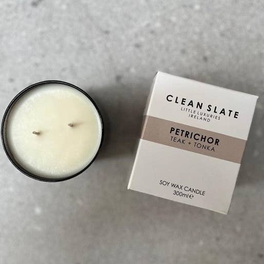 CLEAN SLATE - Wholesale Jar/Filled Candle - Petrichor Moody Candle2
