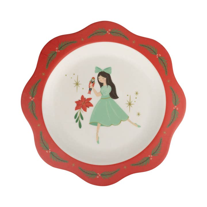 My Mind’s Eye - Wholesale Dinner Plate - NUT1143 - Nutcracker Bamboo 9" Plate Set3