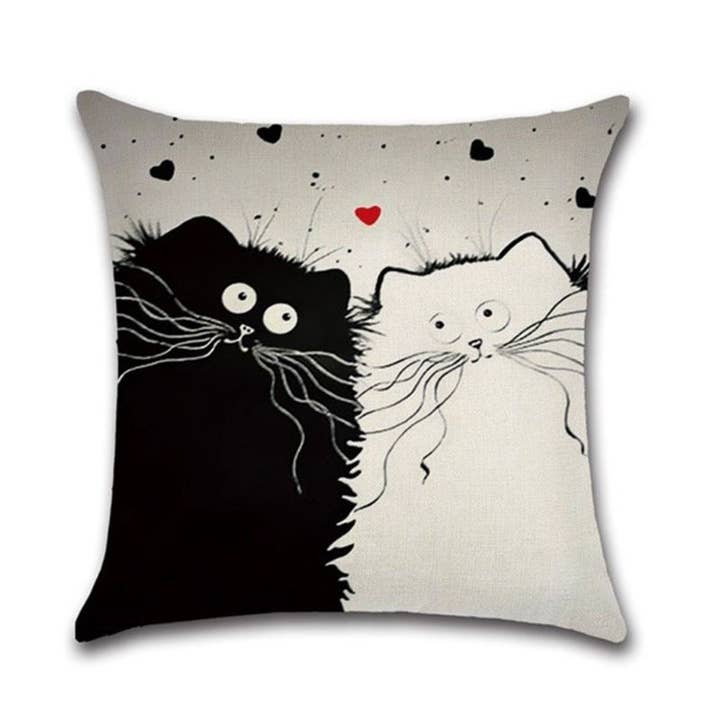 Moderny - Wholesale Throw Pillow Cover - Meow Meow Cushion Covers4