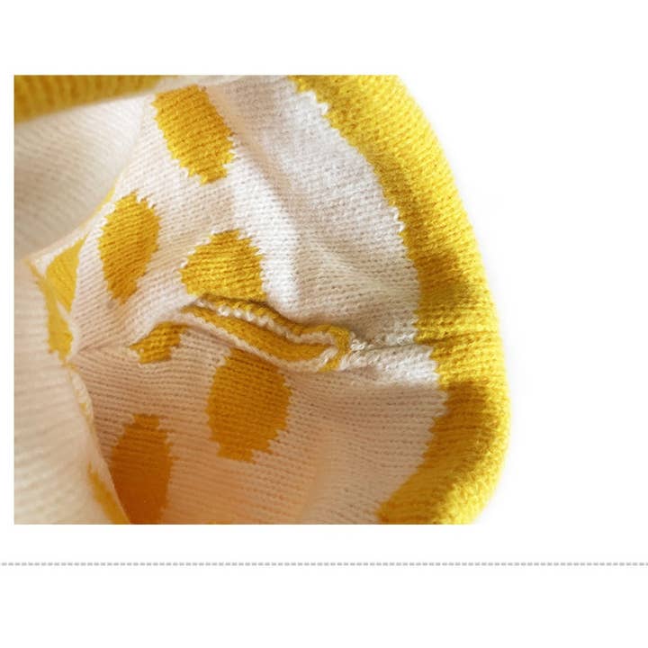 Funkyrel® Atzbranding Limited - Vente Bonnet – femme - Haila - Bonnet Tricoté à Oreilles de Chat à Pois6