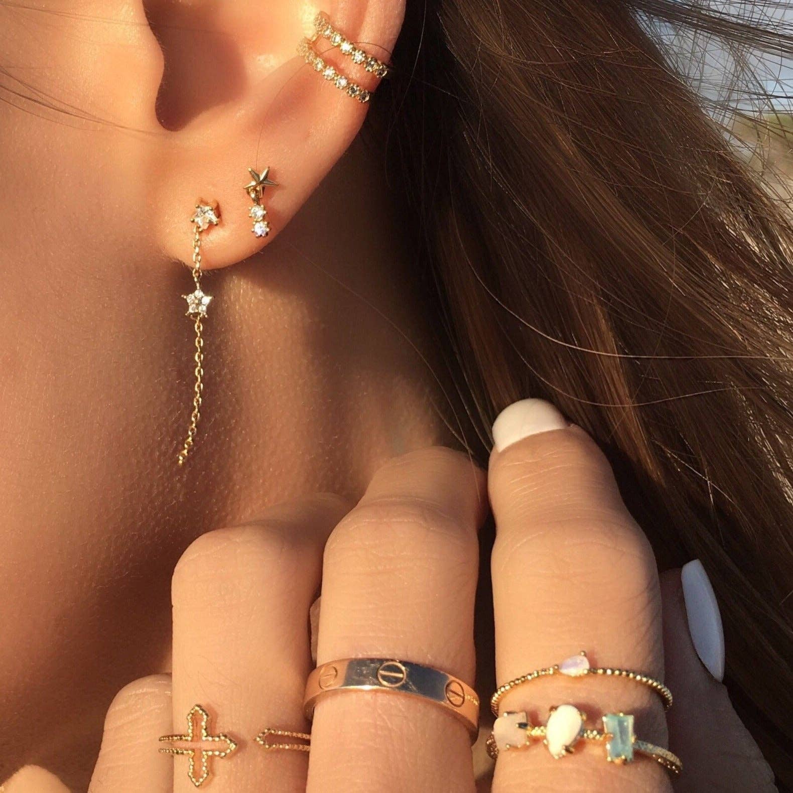 Girls Crew - Wholesale Cuff/Wrap Earrings - Cubic Tru Ear Cuff9