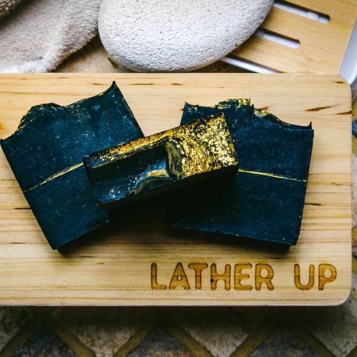 Resting Beef Face - Wholesale Bar Soap - RESTING BEEF FACE | CHARCOAL CLARITY TALLOW SOAP 4oz BARS3