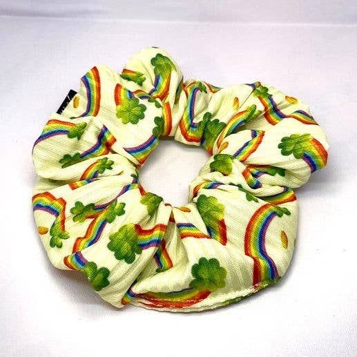 Mini coletero Rainbow Clover para el Día de San Patricio para venta al por mayor de Enchanted Scrunch