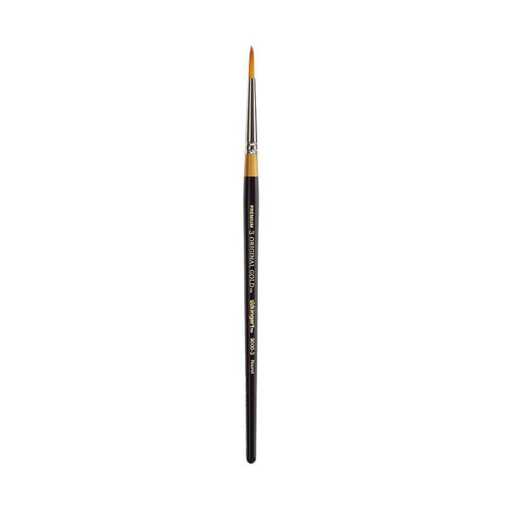 KINGART - Wholesale Paint/Wax Brush - Original Gold® 9000 Round6