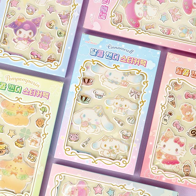 K_Wonderland - Wholesale Sticker - Sanrio Sweet Candy Rare Design Sticker Pack