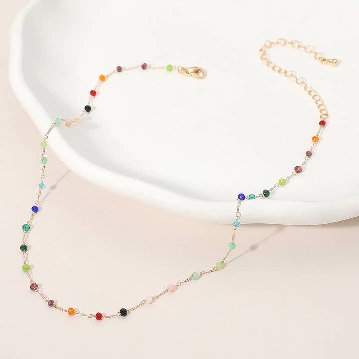 Sensibling Corp. - Wholesale - Delicate Beaded Chain Necklace2