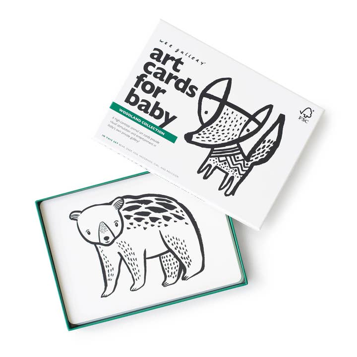 Woodland Art Cards for wholesale by OMAMImini