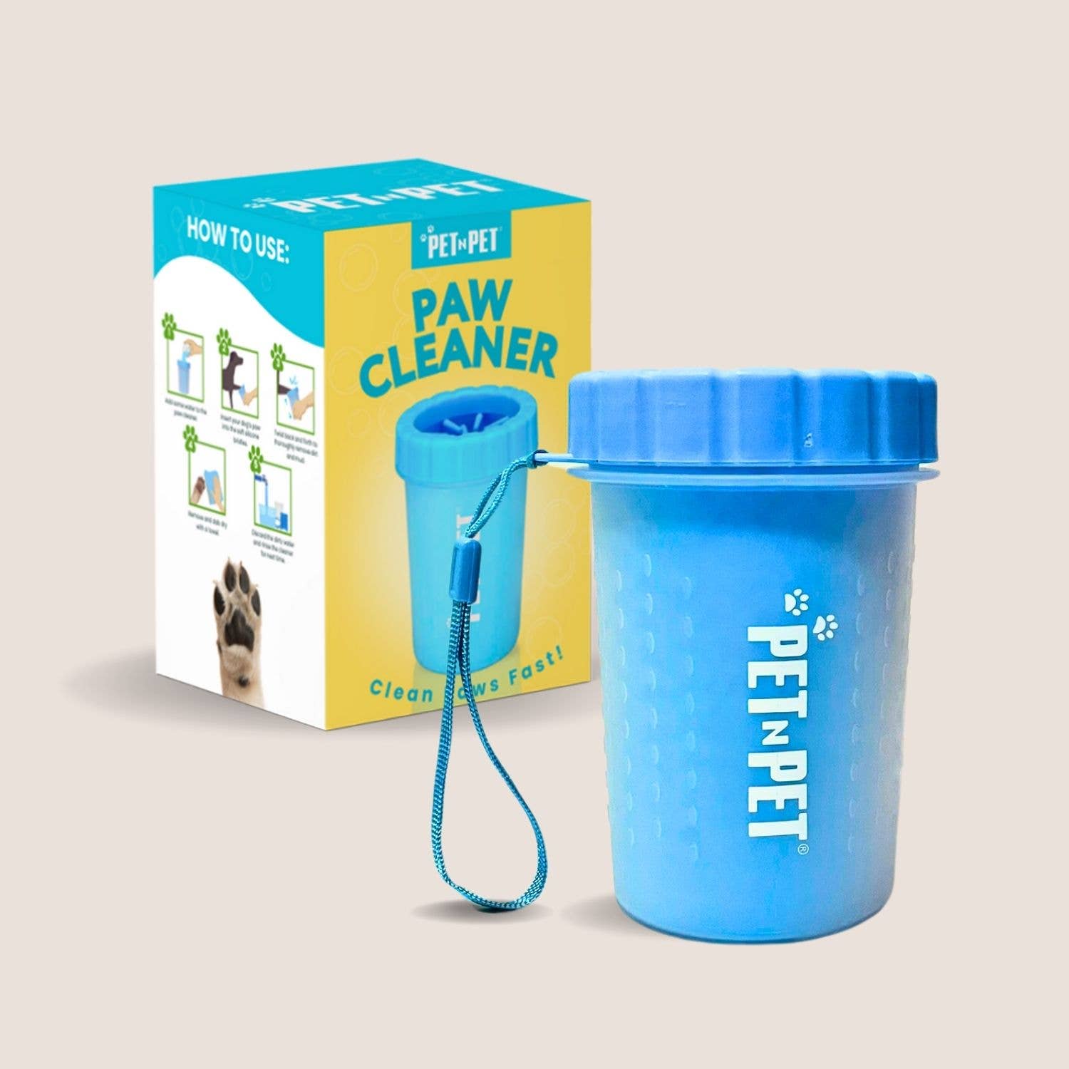 Pet N Pet - Vendita all'ingrosso Strumento per la toelettatura del pelo - Cani - Pulitore per Zampe Cane con Setole in Silicone9