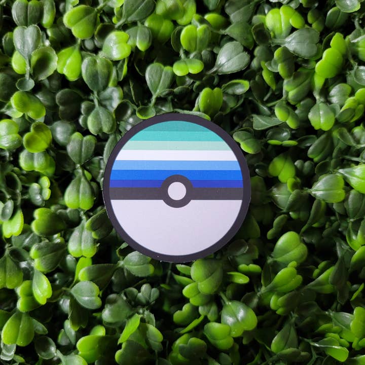 Mizorey Ren - Wholesale Sticker - Pride Pokeball Sticker2