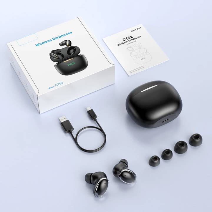 GulleeGadgets - Wholesale Headphones - Earbud with Power Bank & Wireless Bluetooth Version 5. 1