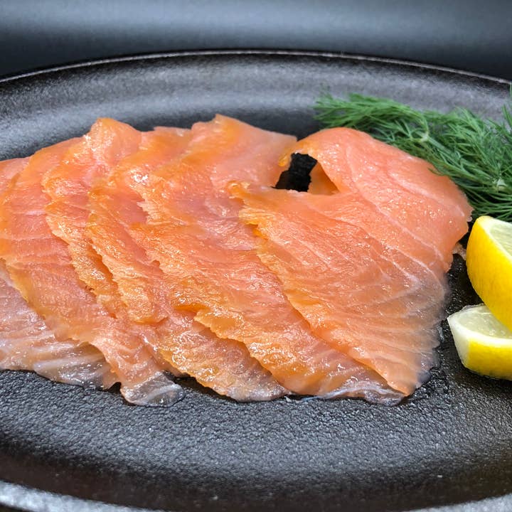 Boston Smoked Fish - Wholesale Fish/Seafood - Nova Lox Thinly Sliced Smoked Salmon2