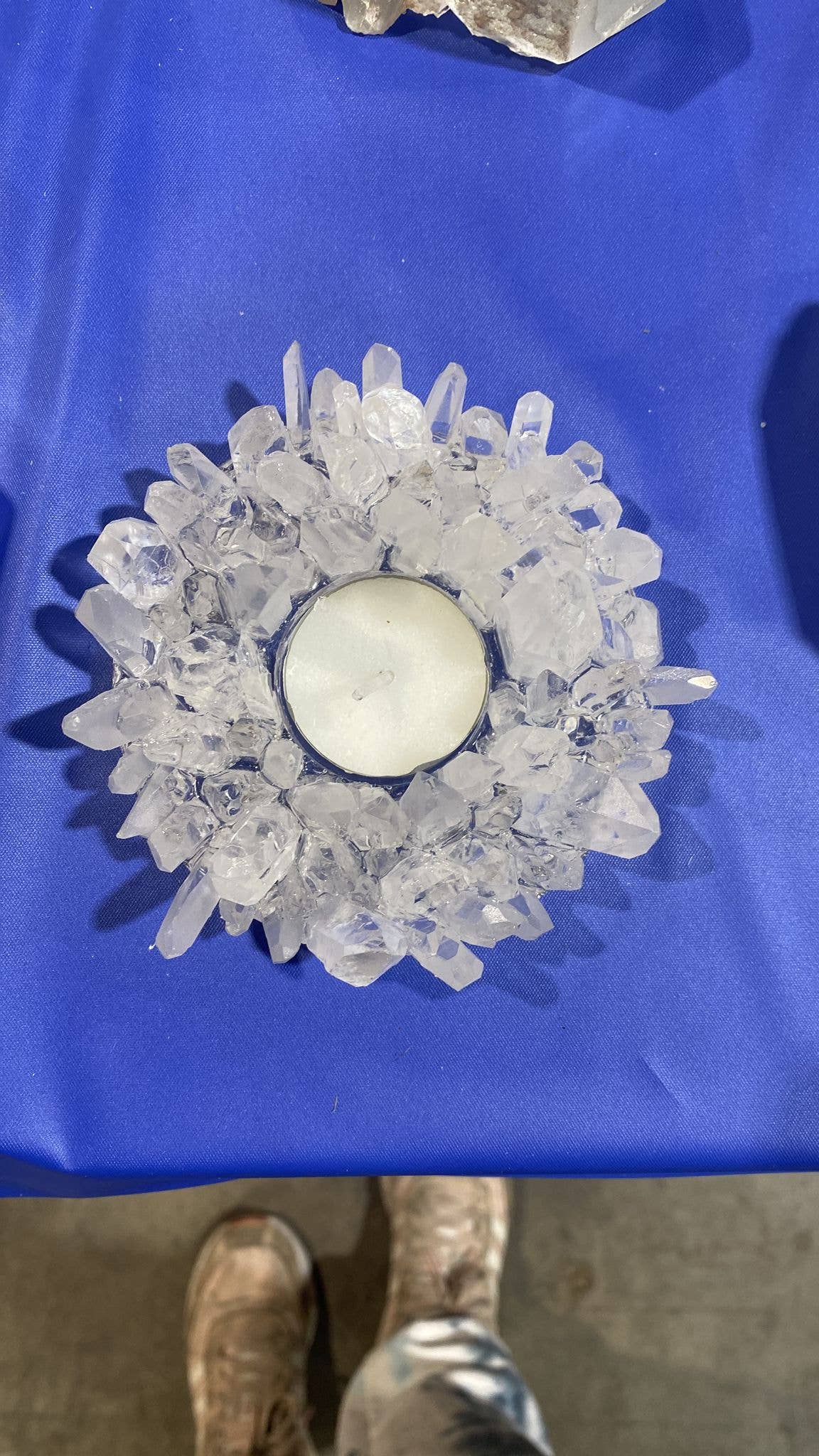 Quasar Gems USA – Großhandel Kerzenhalter – Kerzenhalter aus lemurischem Quarz2