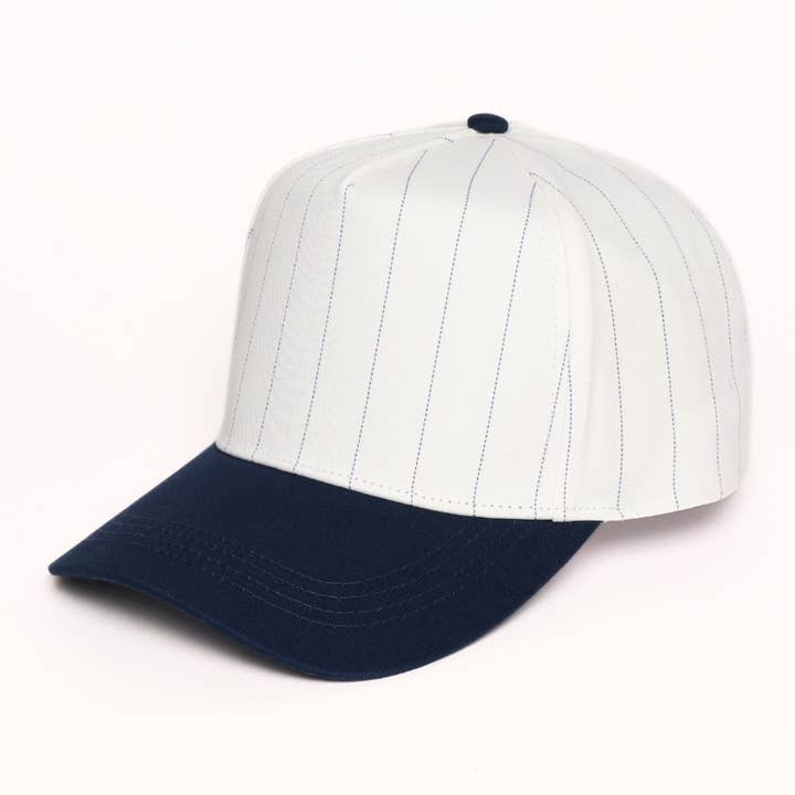David And Young - Wholesale Baseball Cap - Unisex - Pinstripe Two-Tone Baseball Cap25