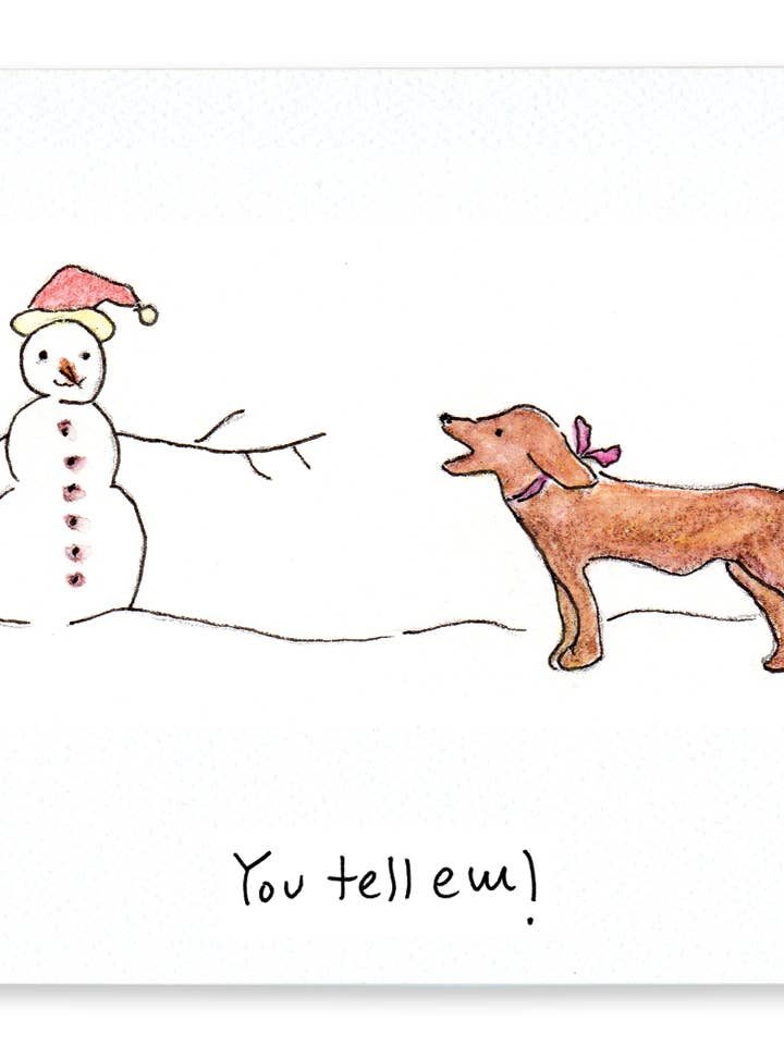 You Tell 'Em! for wholesale by Rosie’s Wonders Connection Cards