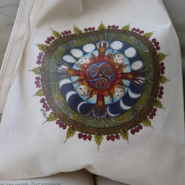 FreeRangeFaeries - Wholesale Pouch - Women's - Wood Wide Web Tarot Pouch1