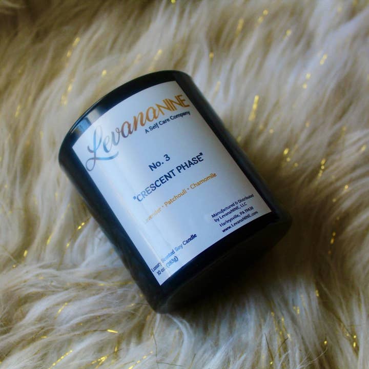 No. 3 "Crescent Phase" Luxury Candle for wholesale by LevanaNINE