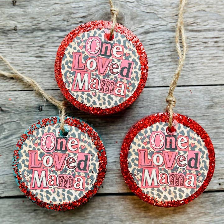 Wholesale - ONE LOVED MAMA Car Freshies for wholesale by Southern Miss Tx