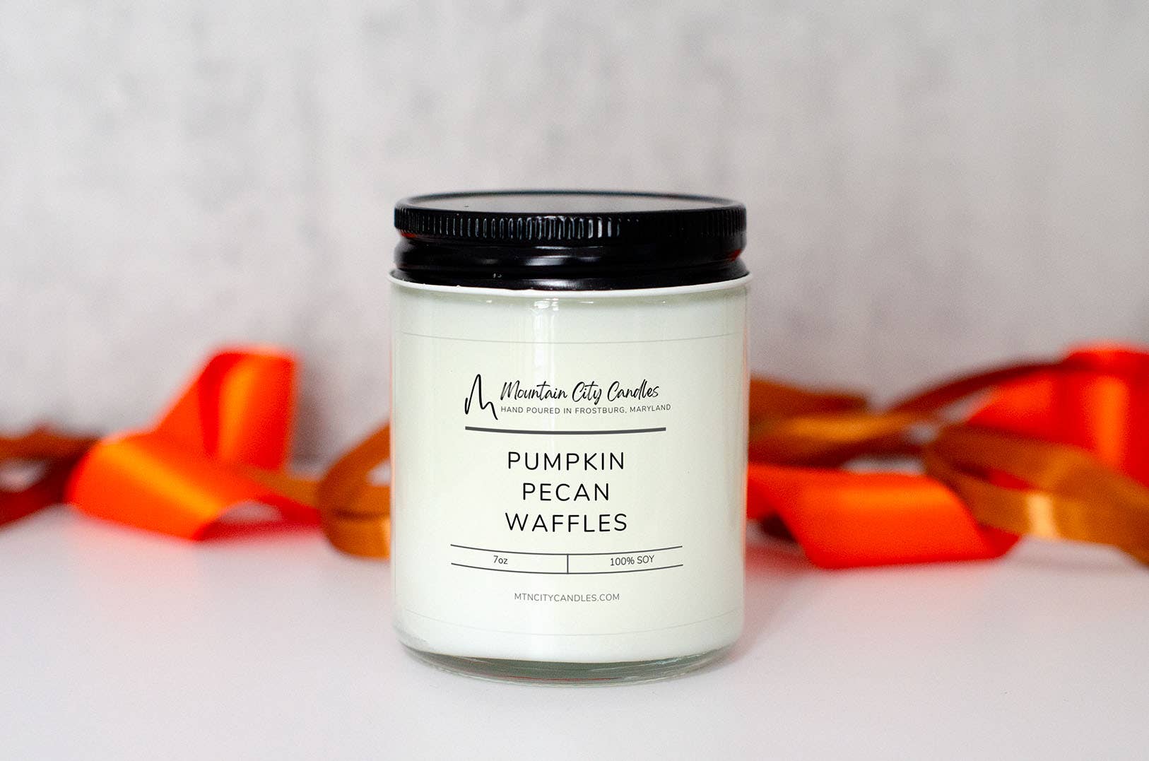 Mountain City Candles - Vendita all'ingrosso Candela in vasetto - Candele e fondenti in cera di soia profumate alla zucca e noci pecan