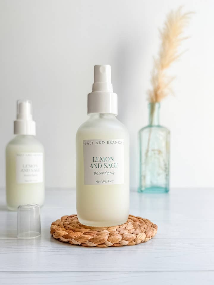 Lemon and Sage Room Spray for wholesale by Salt and Branch