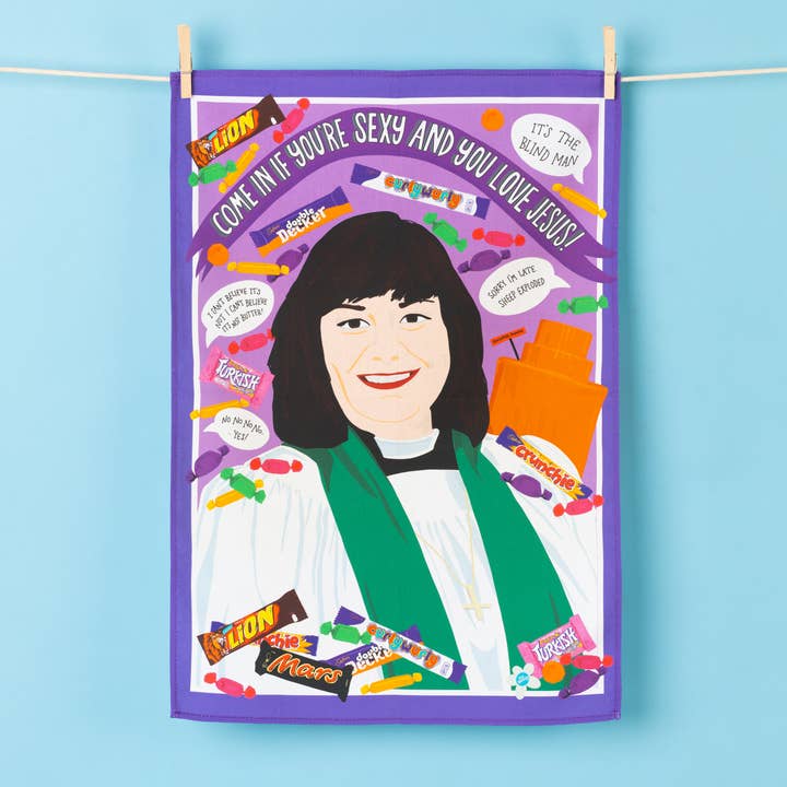 VICAR TEA TOWEL for wholesale by Cor