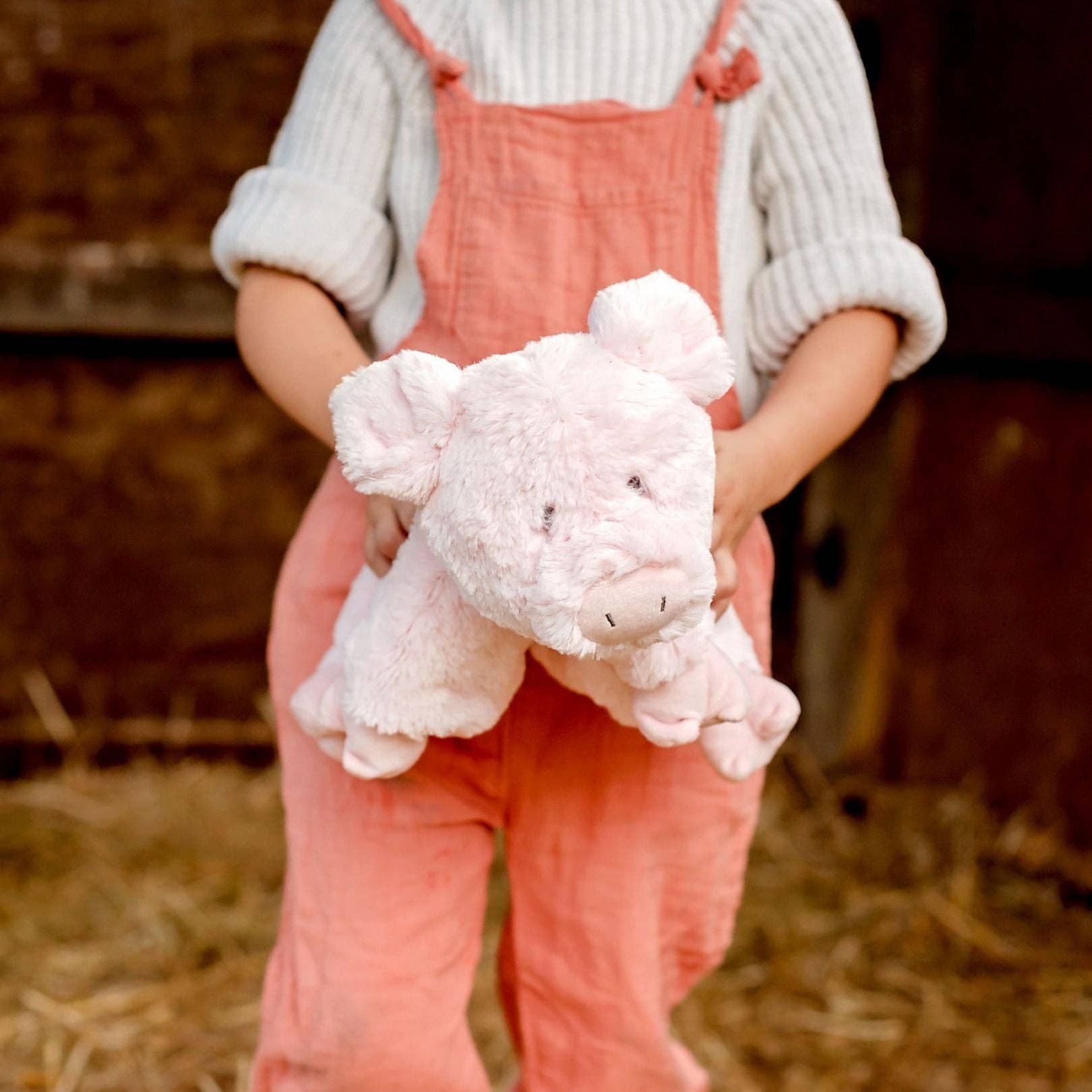 OB Designs Australia - Vente Peluche – enfant et bébé - Jouet en peluche Cochon Pêche2