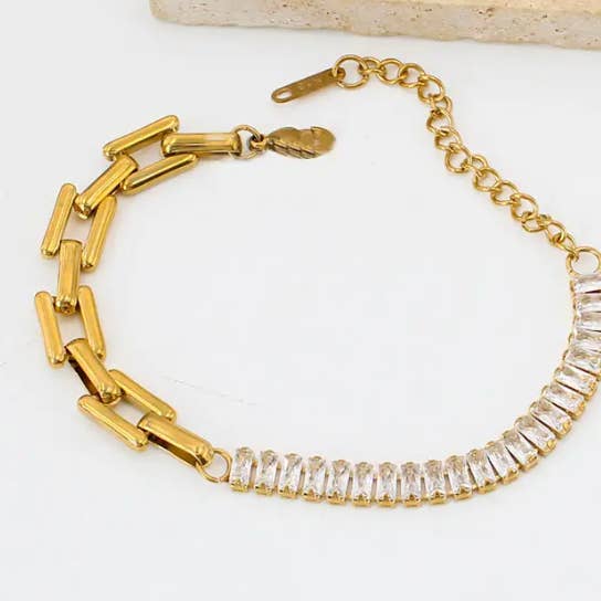 HoopLa - Venta al por mayor Pulseras de tenis - Brazalete de tenis Watch Band de acero inoxidable1