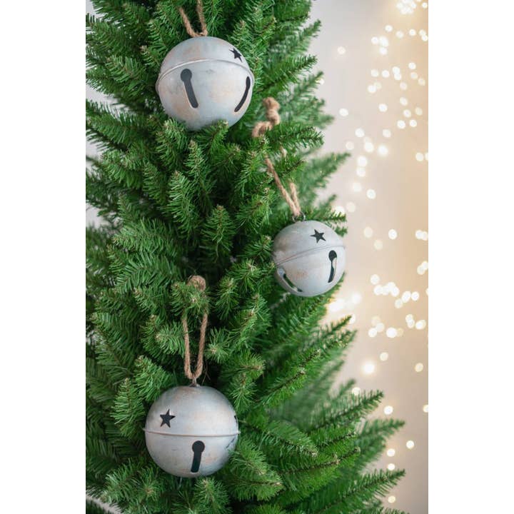 A&B Home Group Inc. - Wholesale Ornament - D4x4" Bell - Gray6