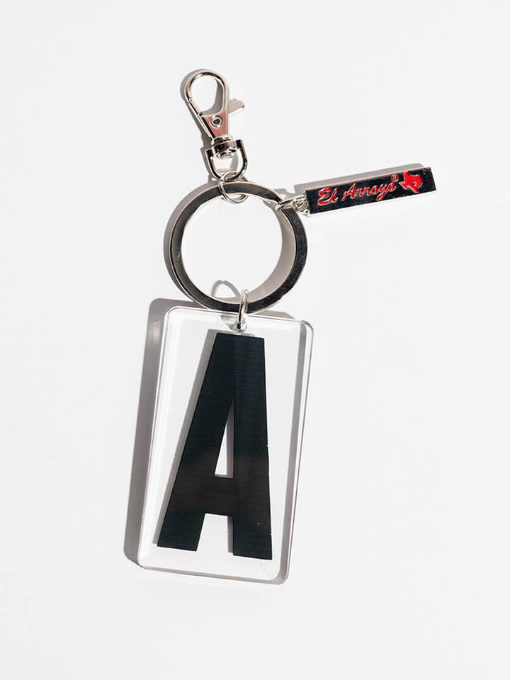 Marquee Letter Keychain - A for wholesale by El Arroyo