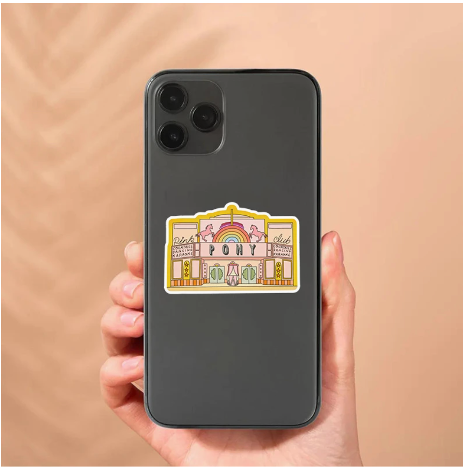 inviting affairs paperie - Wholesale Sticker - Pink Pony Club Sticker 6