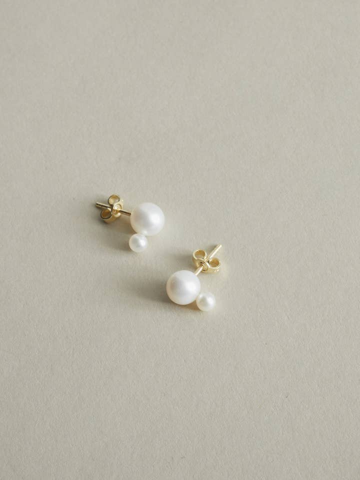 Pearl Studs N°2 for wholesale by COCii JEWELRY