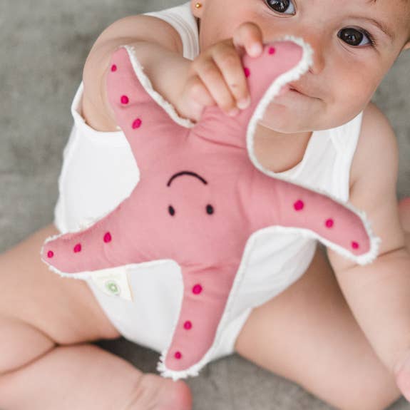 ESTRELLA BIO rattle doll for baby for wholesale by aPunt Barcelona