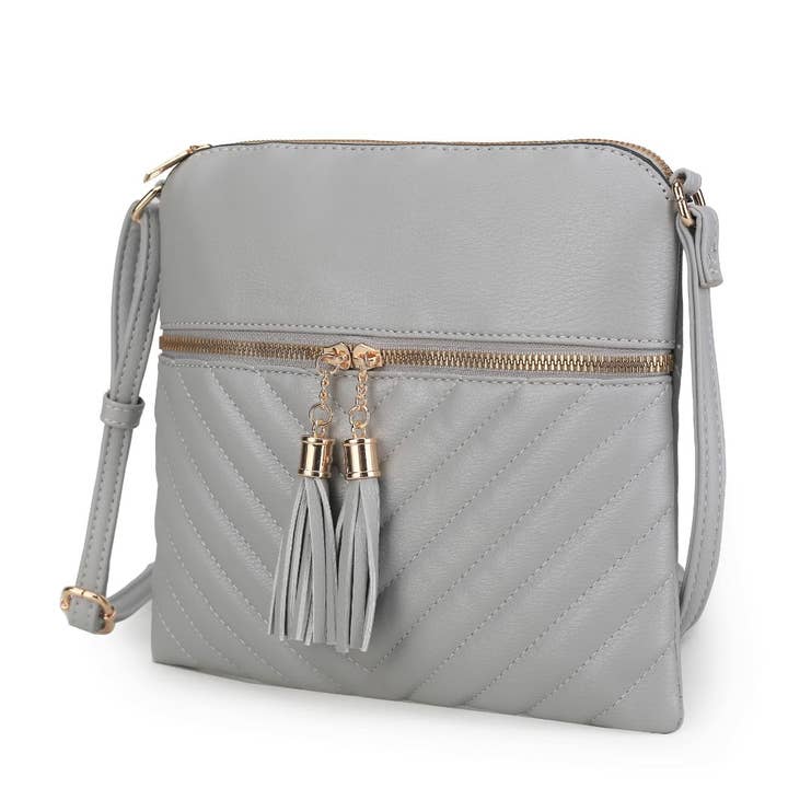 MKF Collection - Wholesale Crossbody Bag - Women's - MKF Collection Winnie Quilted Vegan Leather Women by Mia K16