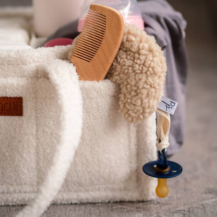 Pip + Phee - Venta al por mayor Organizador de pañales- Bebés - Cesta para pañales Teddy