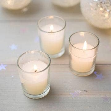 SLS SUPPLY FLORA – wholesale Votive candle – Shot Glass Votive Candles
