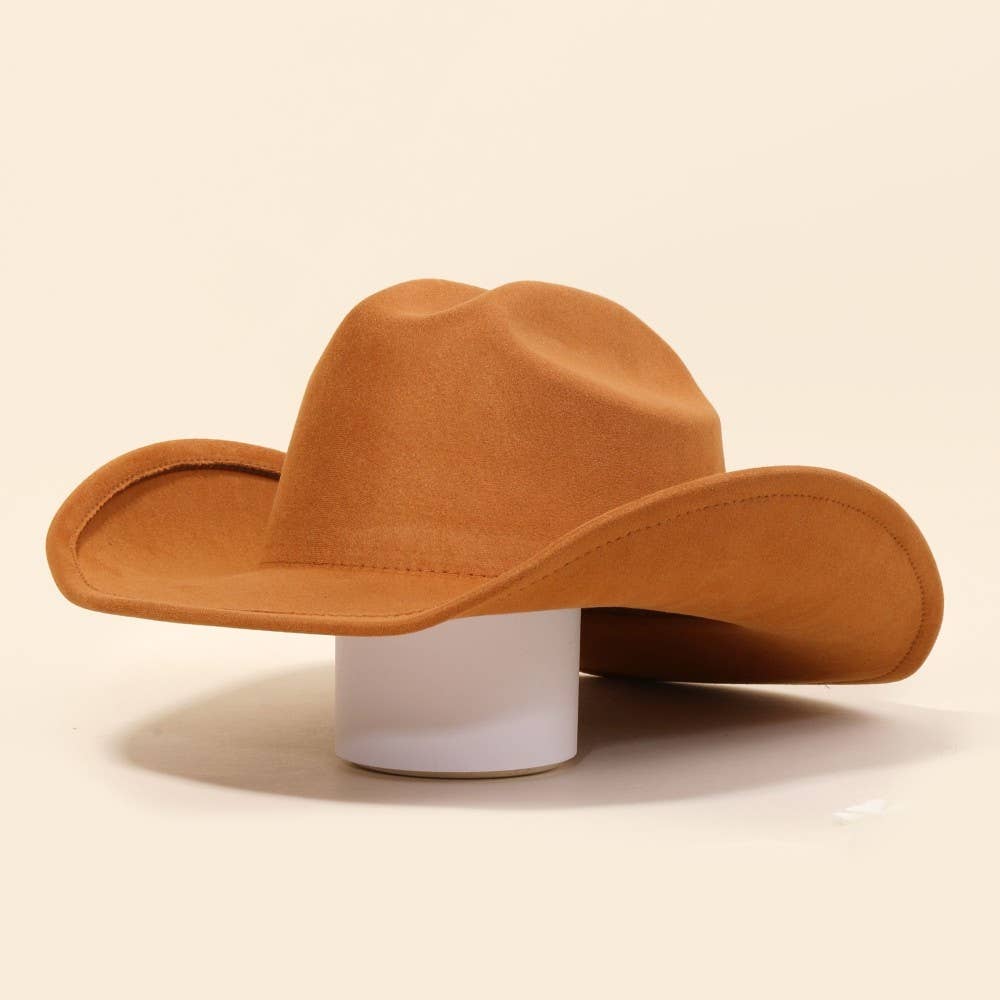 Anarchy Street - Vendita all'ingrosso Fedora - Donna - Cappello da cowboy western tinta unita7