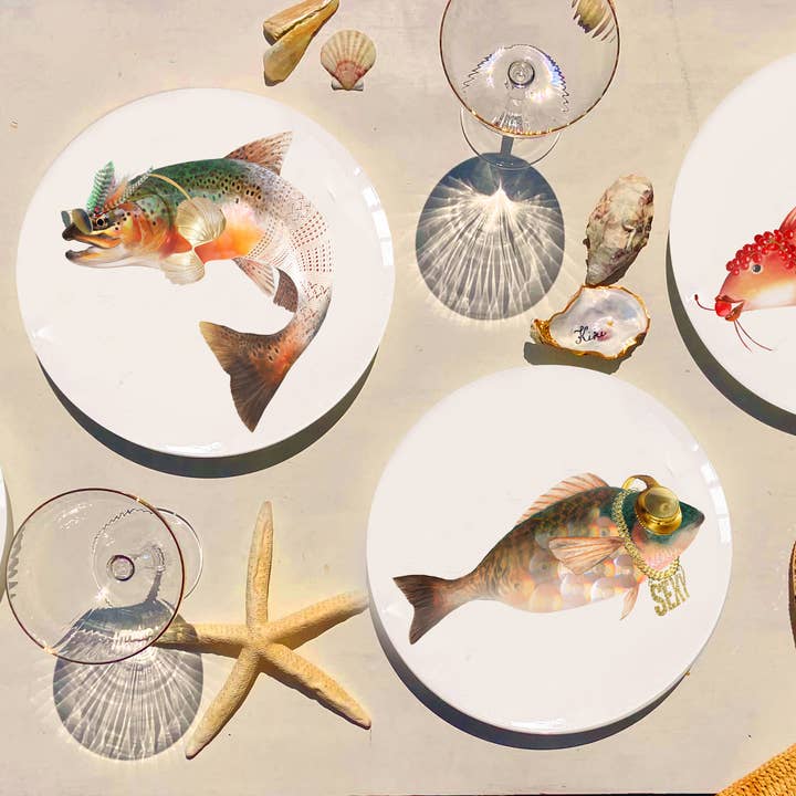 Bordy's - Wholesale Dinnerware Set - Catchy - 2. The Sunset Catch dinner plates6