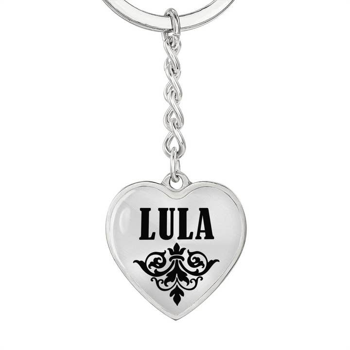 Lula v01 - Heart Pendant Luxury Keychain for wholesale by Unique Gifts Store