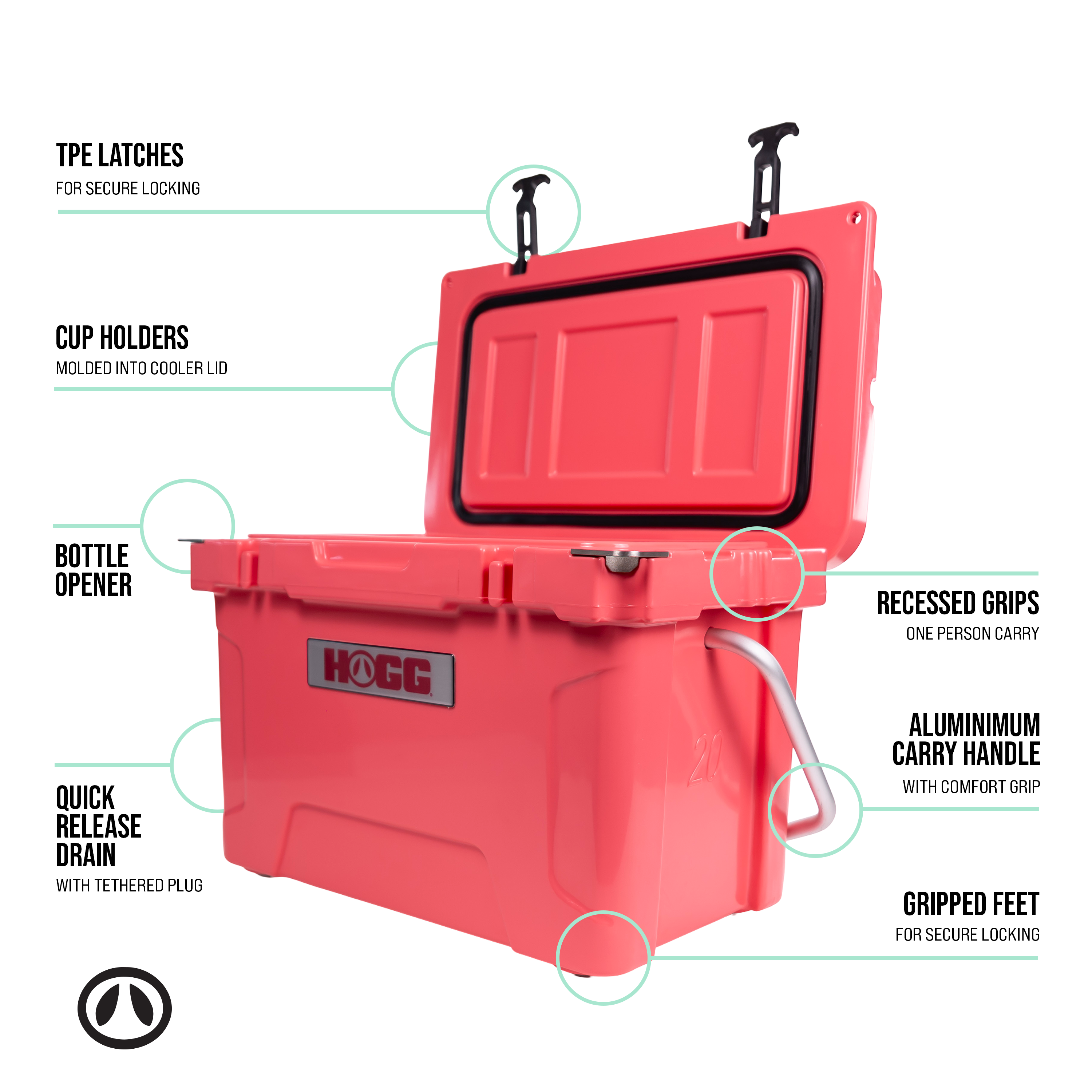 Hogg Outfitters - Wholesale Cooler/cooler bag - 20QT COOLER8