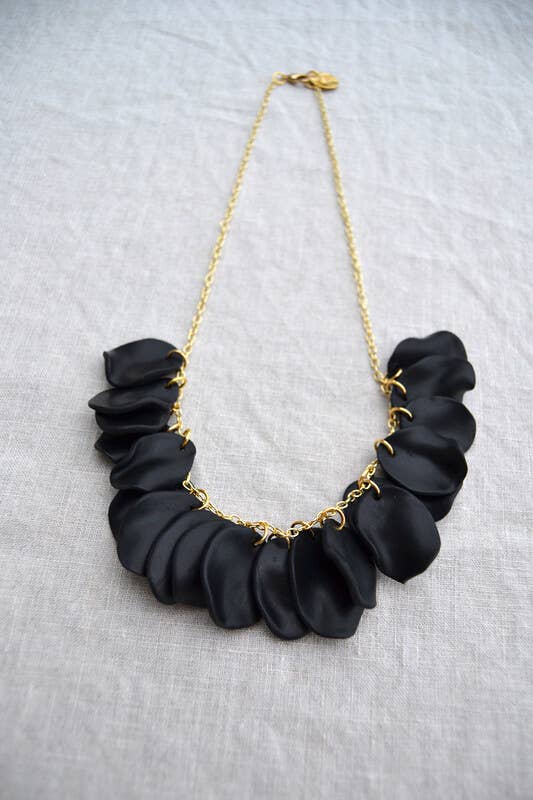 Jewelry By Elina Dahl - Wholesale Choker/Collar - Necklace Black Drop.0