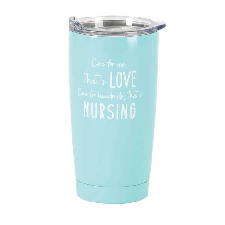 Tmblr Nurse Care For One Ss Teal 20 Oz for wholesale by Dicksons