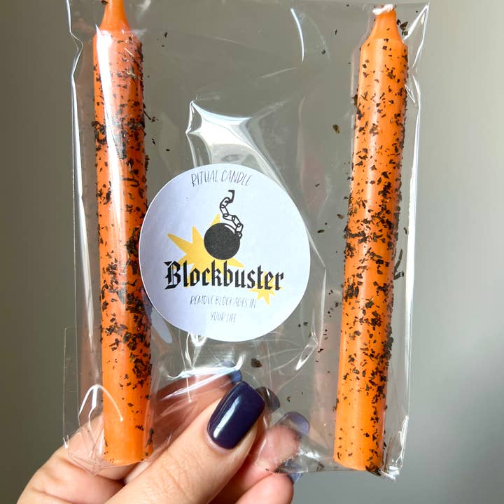 Sapphire & Sage - Vendita all'ingrosso Attrezzatura per meditazione - Candela rituale Blockbuster